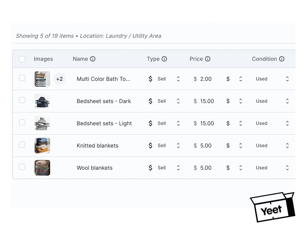 Example micro-marketplace built by LayersMade